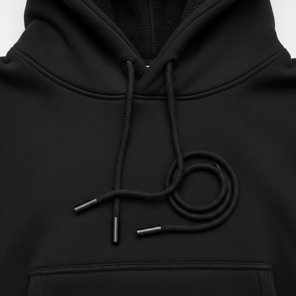 Sudadera Oversized Urban Essential - Negro