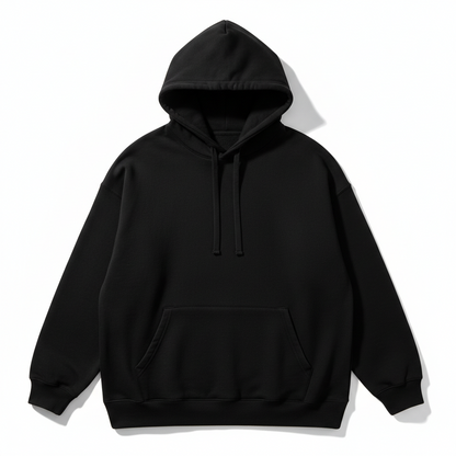 Sudadera Oversized Urban Essential - Negro